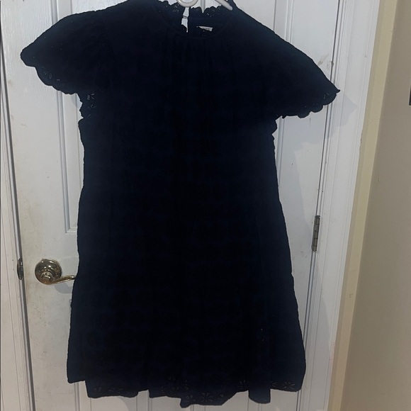 CROWN & IVY Navy Blue Short Sleeve Dress - Picture 1 of 10